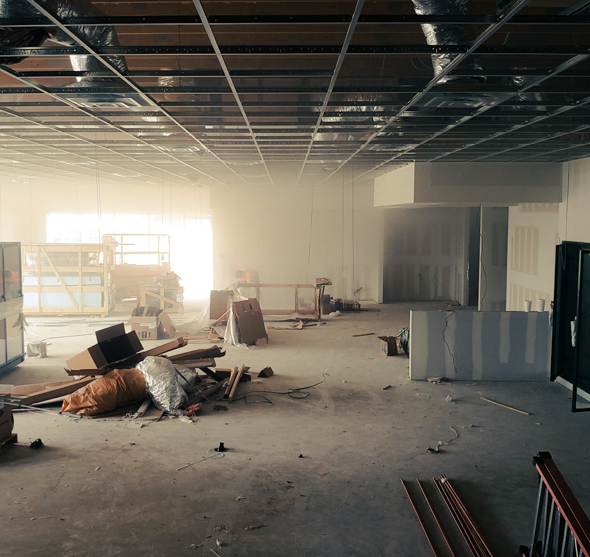 Suivi d'un chantier de rénovation intérieure